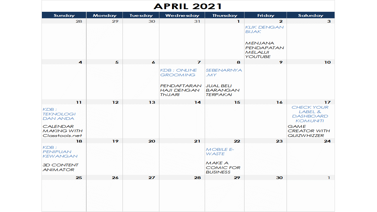 APRIL