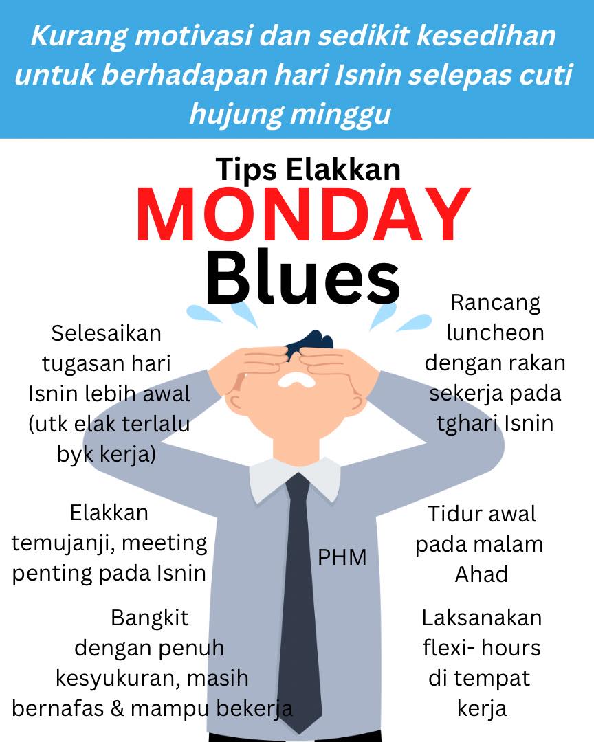 Elak Monday Blues