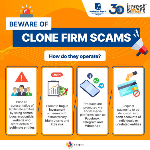 Beware Of Clone Firm Scams